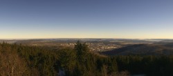 Archiv Foto Webcam Ilmenau - Blick vom Kickelhahn Turm 09:00