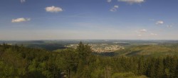 Archiv Foto Webcam Ilmenau - Blick vom Kickelhahn Turm 15:00