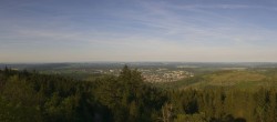 Archiv Foto Webcam Ilmenau - Blick vom Kickelhahn Turm 17:00
