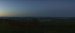 Archiv Foto Webcam Ilmenau - Blick vom Kickelhahn Turm 21:00