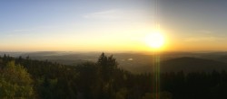 Archiv Foto Webcam Ilmenau - Blick vom Kickelhahn Turm 05:00