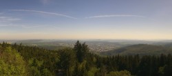 Archiv Foto Webcam Ilmenau - Blick vom Kickelhahn Turm 09:00