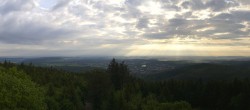Archived image Webcam Ilmenau - View from the Kickelhahn Tower 06:00