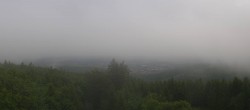 Archiv Foto Webcam Ilmenau - Blick vom Kickelhahn Turm 07:00