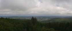 Archiv Foto Webcam Ilmenau - Blick vom Kickelhahn Turm 11:00