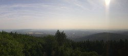 Archiv Foto Webcam Ilmenau - Blick vom Kickelhahn Turm 07:00