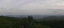 Archiv Foto Webcam Ilmenau - Blick vom Kickelhahn Turm 09:00