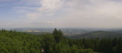 Archiv Foto Webcam Ilmenau - Blick vom Kickelhahn Turm 11:00