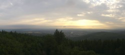 Archiv Foto Webcam Ilmenau - Blick vom Kickelhahn Turm 05:00