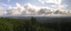Archiv Foto Webcam Ilmenau - Blick vom Kickelhahn Turm 07:00