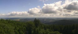 Archiv Foto Webcam Ilmenau - Blick vom Kickelhahn Turm 09:00