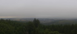 Archiv Foto Webcam Ilmenau - Blick vom Kickelhahn Turm 06:00