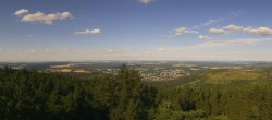 Archiv Foto Webcam Ilmenau - Blick vom Kickelhahn Turm 12:00