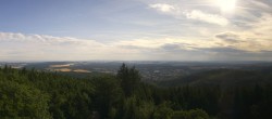 Archiv Foto Webcam Ilmenau - Blick vom Kickelhahn Turm 07:00