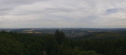 Archiv Foto Webcam Ilmenau - Blick vom Kickelhahn Turm 11:00