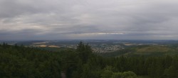 Archiv Foto Webcam Ilmenau - Blick vom Kickelhahn Turm 17:00