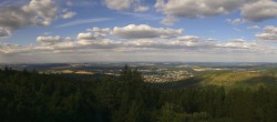 Archiv Foto Webcam Ilmenau - Blick vom Kickelhahn Turm 17:00