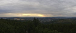 Archiv Foto Webcam Ilmenau - Blick vom Kickelhahn Turm 05:00
