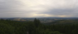 Archiv Foto Webcam Ilmenau - Blick vom Kickelhahn Turm 06:00