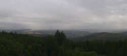 Archiv Foto Webcam Ilmenau - Blick vom Kickelhahn Turm 09:00