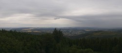 Archiv Foto Webcam Ilmenau - Blick vom Kickelhahn Turm 11:00