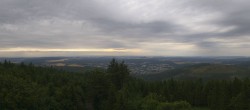Archiv Foto Webcam Ilmenau - Blick vom Kickelhahn Turm 13:00