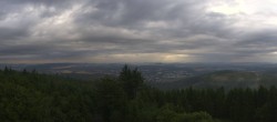 Archiv Foto Webcam Ilmenau - Blick vom Kickelhahn Turm 06:00