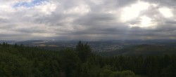 Archiv Foto Webcam Ilmenau - Blick vom Kickelhahn Turm 07:00