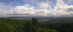 Archiv Foto Webcam Ilmenau - Blick vom Kickelhahn Turm 09:00