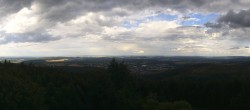 Archiv Foto Webcam Ilmenau - Blick vom Kickelhahn Turm 17:00