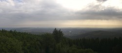 Archiv Foto Webcam Ilmenau - Blick vom Kickelhahn Turm 07:00