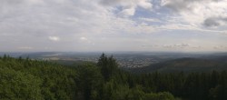 Archiv Foto Webcam Ilmenau - Blick vom Kickelhahn Turm 09:00