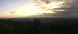 Archiv Foto Webcam Ilmenau - Blick vom Kickelhahn Turm 05:00
