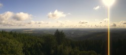 Archiv Foto Webcam Ilmenau - Blick vom Kickelhahn Turm 07:00