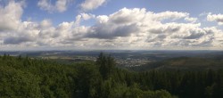 Archiv Foto Webcam Ilmenau - Blick vom Kickelhahn Turm 09:00