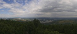 Archiv Foto Webcam Ilmenau - Blick vom Kickelhahn Turm 13:00