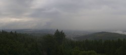 Archiv Foto Webcam Ilmenau - Blick vom Kickelhahn Turm 09:00
