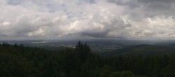 Archiv Foto Webcam Ilmenau - Blick vom Kickelhahn Turm 11:00