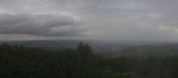 Archiv Foto Webcam Ilmenau - Blick vom Kickelhahn Turm 13:00