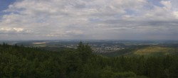 Archiv Foto Webcam Ilmenau - Blick vom Kickelhahn Turm 15:00