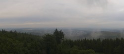Archiv Foto Webcam Ilmenau - Blick vom Kickelhahn Turm 05:00