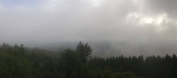 Archiv Foto Webcam Ilmenau - Blick vom Kickelhahn Turm 07:00