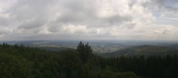 Archiv Foto Webcam Ilmenau - Blick vom Kickelhahn Turm 09:00