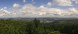 Archiv Foto Webcam Ilmenau - Blick vom Kickelhahn Turm 11:00