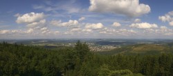 Archived image Webcam Ilmenau - View from the Kickelhahn Tower 15:00