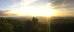 Archiv Foto Webcam Ilmenau - Blick vom Kickelhahn Turm 05:00