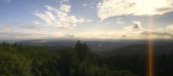 Archiv Foto Webcam Ilmenau - Blick vom Kickelhahn Turm 07:00
