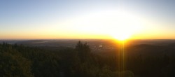 Archiv Foto Webcam Ilmenau - Blick vom Kickelhahn Turm 05:00