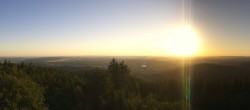 Archiv Foto Webcam Ilmenau - Blick vom Kickelhahn Turm 06:00