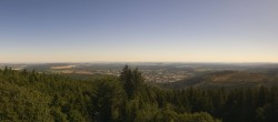 Archiv Foto Webcam Ilmenau - Blick vom Kickelhahn Turm 09:00